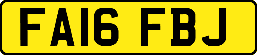 FA16FBJ