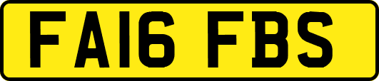 FA16FBS