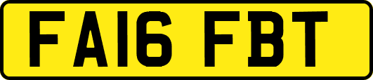 FA16FBT