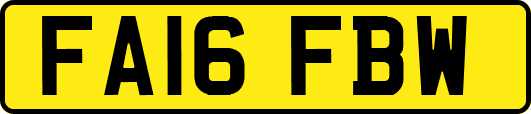 FA16FBW