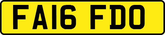 FA16FDO