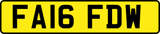 FA16FDW