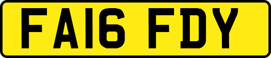 FA16FDY