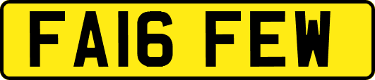 FA16FEW