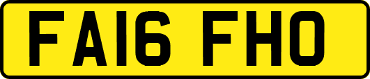 FA16FHO