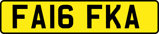 FA16FKA