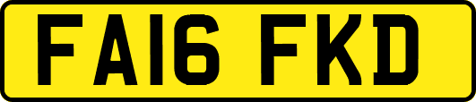 FA16FKD