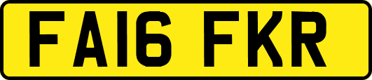FA16FKR