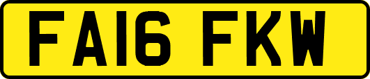 FA16FKW