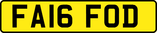 FA16FOD