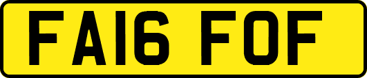FA16FOF