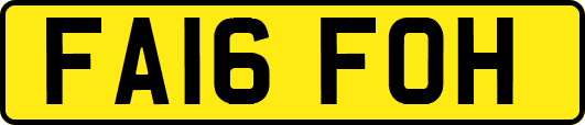 FA16FOH