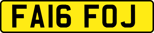 FA16FOJ