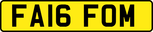 FA16FOM