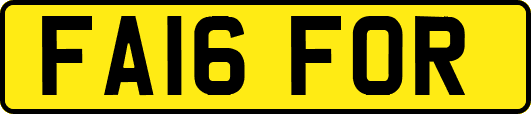 FA16FOR