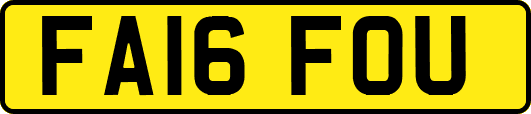 FA16FOU