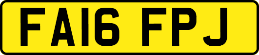 FA16FPJ