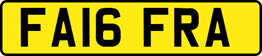 FA16FRA