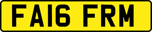 FA16FRM