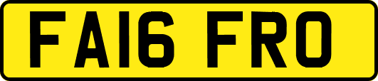 FA16FRO
