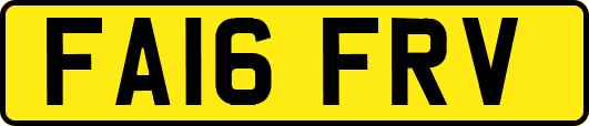FA16FRV