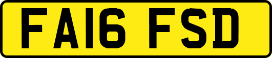 FA16FSD