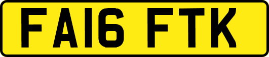 FA16FTK