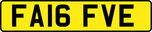 FA16FVE