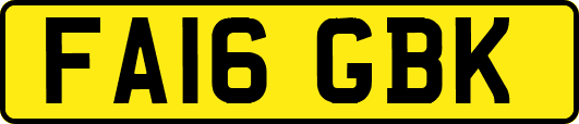 FA16GBK