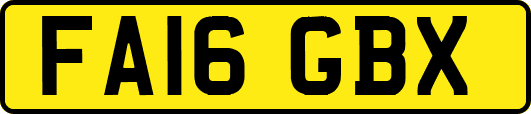 FA16GBX