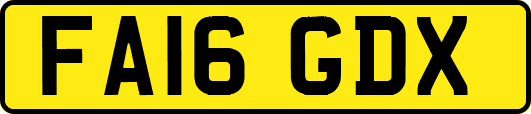 FA16GDX