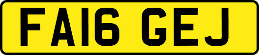 FA16GEJ