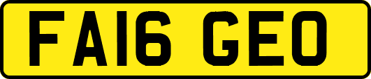 FA16GEO