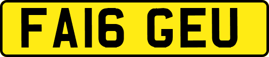 FA16GEU