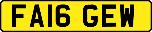 FA16GEW