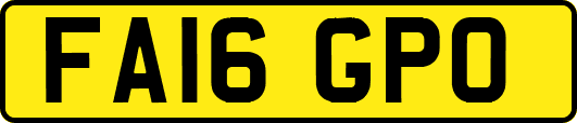 FA16GPO