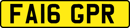 FA16GPR