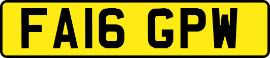 FA16GPW