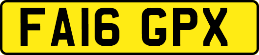 FA16GPX