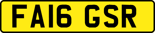 FA16GSR