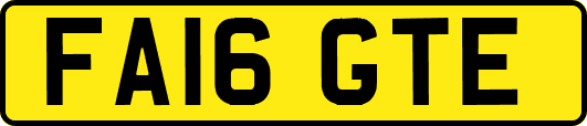 FA16GTE