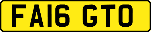 FA16GTO
