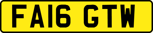 FA16GTW