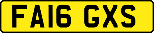 FA16GXS