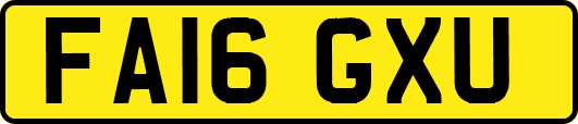 FA16GXU