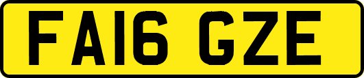 FA16GZE