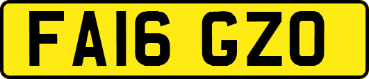 FA16GZO