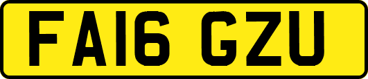 FA16GZU