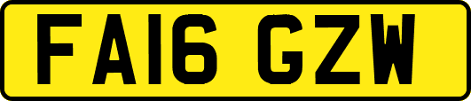 FA16GZW