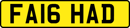 FA16HAD